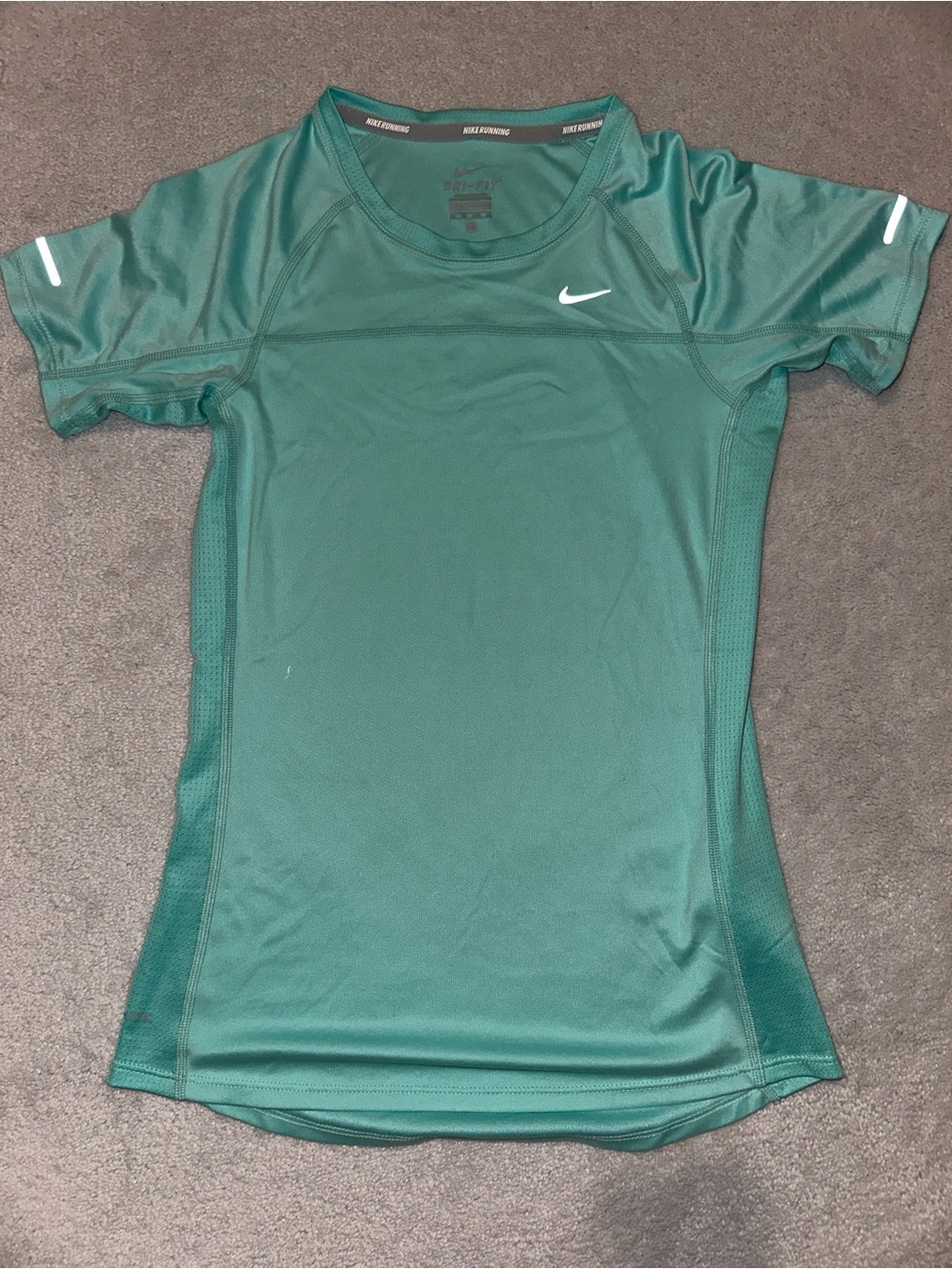 Nike Women's Short Sleeve Performance Jersey - Teal Green